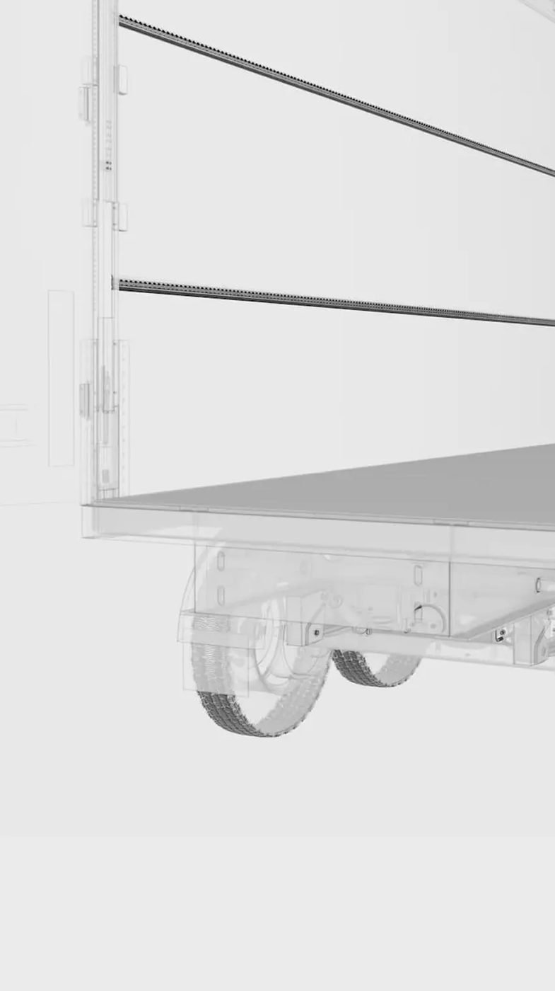 lashing tracks in a loading space